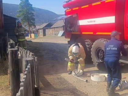 В больнице с. Нюя провели пожарно-тактические занятия