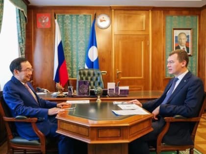 Глава Якутии провел рабочую встречу с Министром спорта России