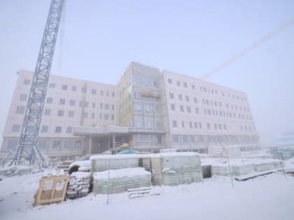 Строительство смарт-поликлиники в Якутске завершится уже летом