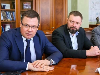 О чем глава правительства Якутии договаривался с первым вице-президентом Газпромбанка