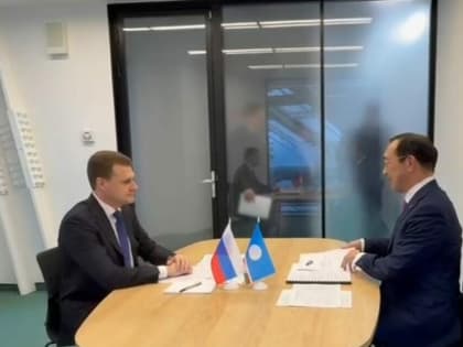Глава Якутии встретился с министром России по развитию Арктики и Дальнего Востока