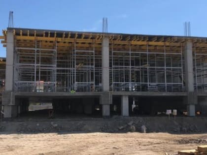 В Амгинском районе ведется строительство поликлиники и врачебной амбулатории