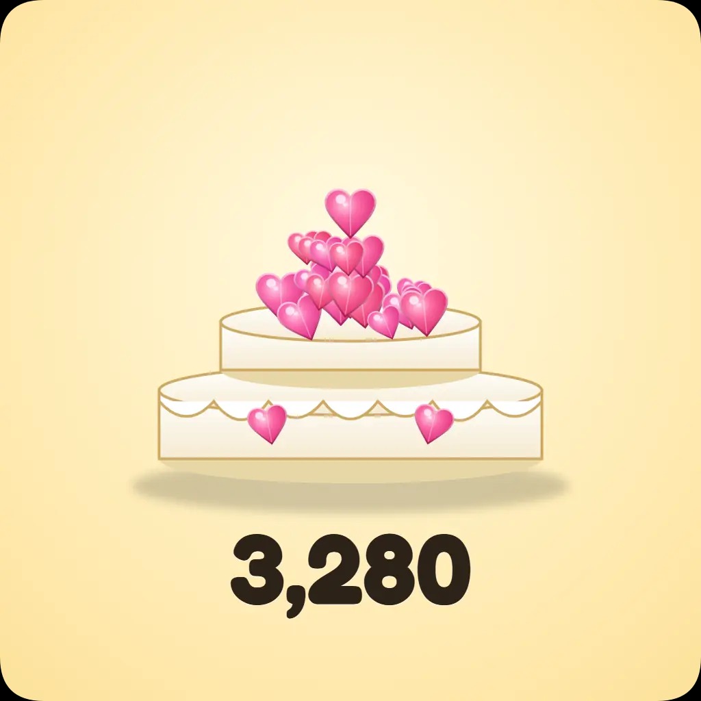 3,280 Heart Diamond