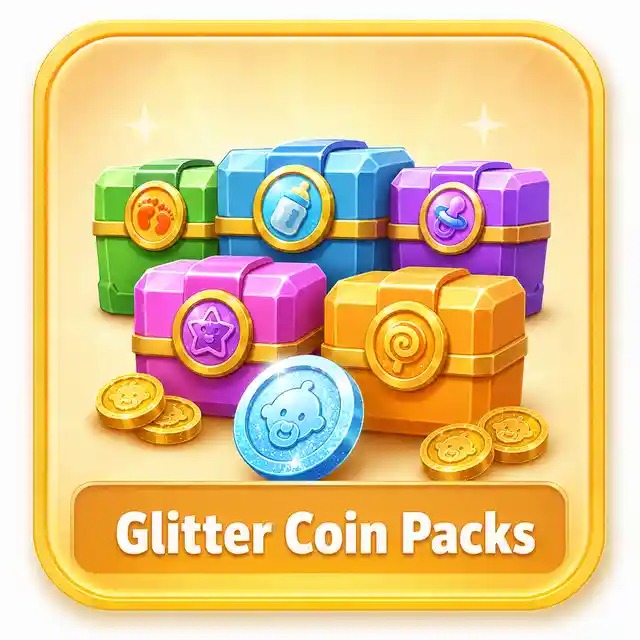 Glitter Coin Pack All-In-One