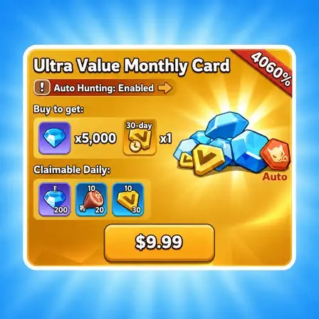 Ultra Value Monthly Card