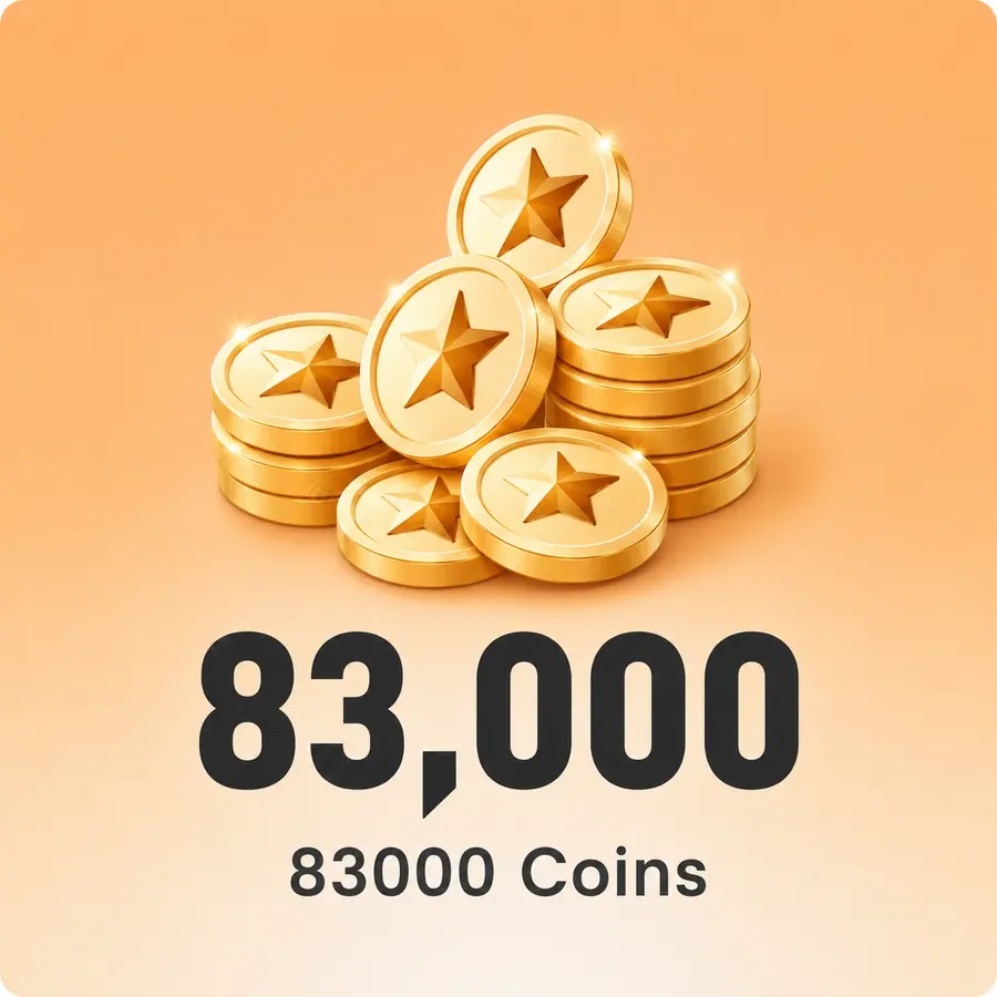 83000 Coins