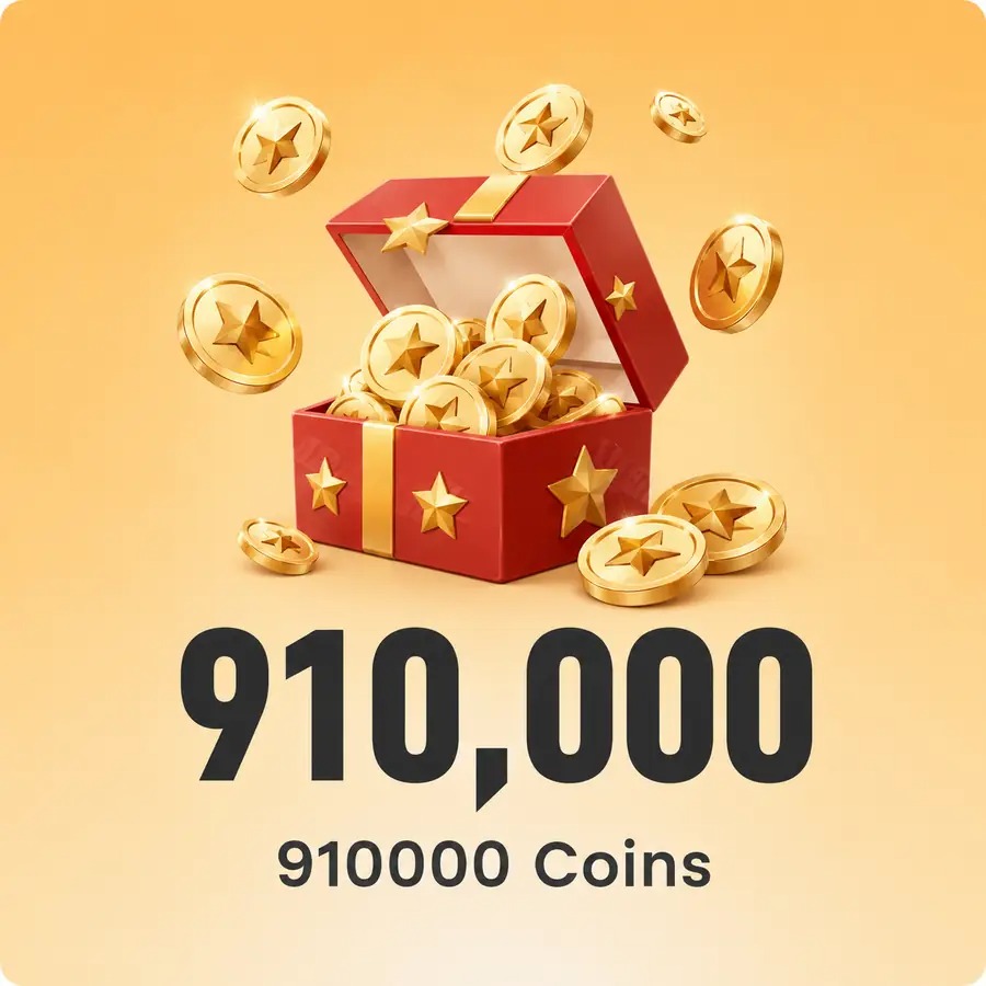 910000 Coins