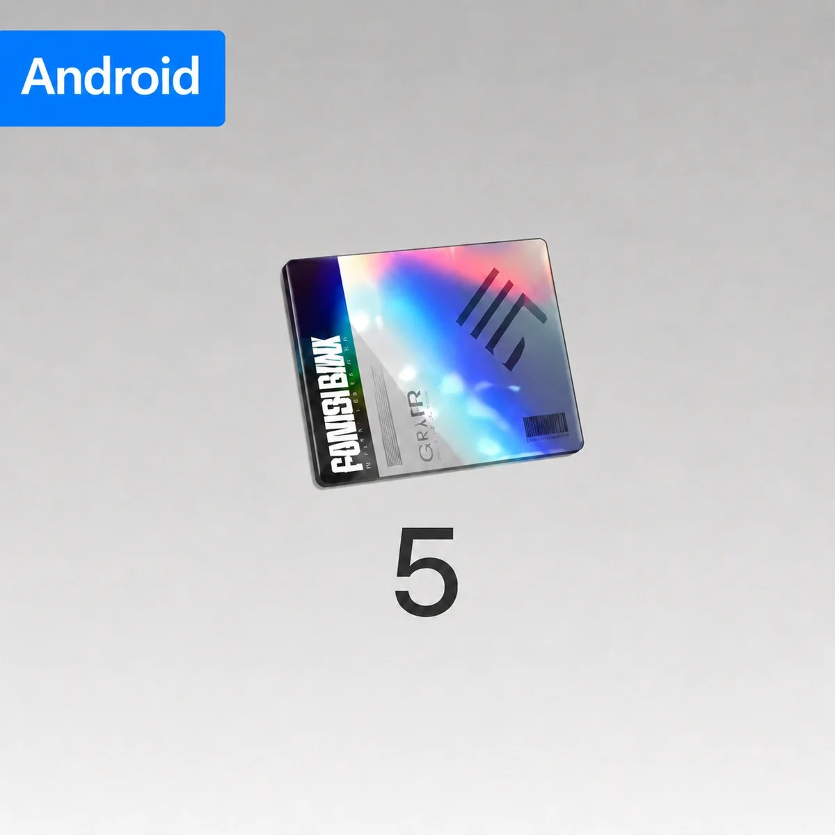 5 Rainbow Cards