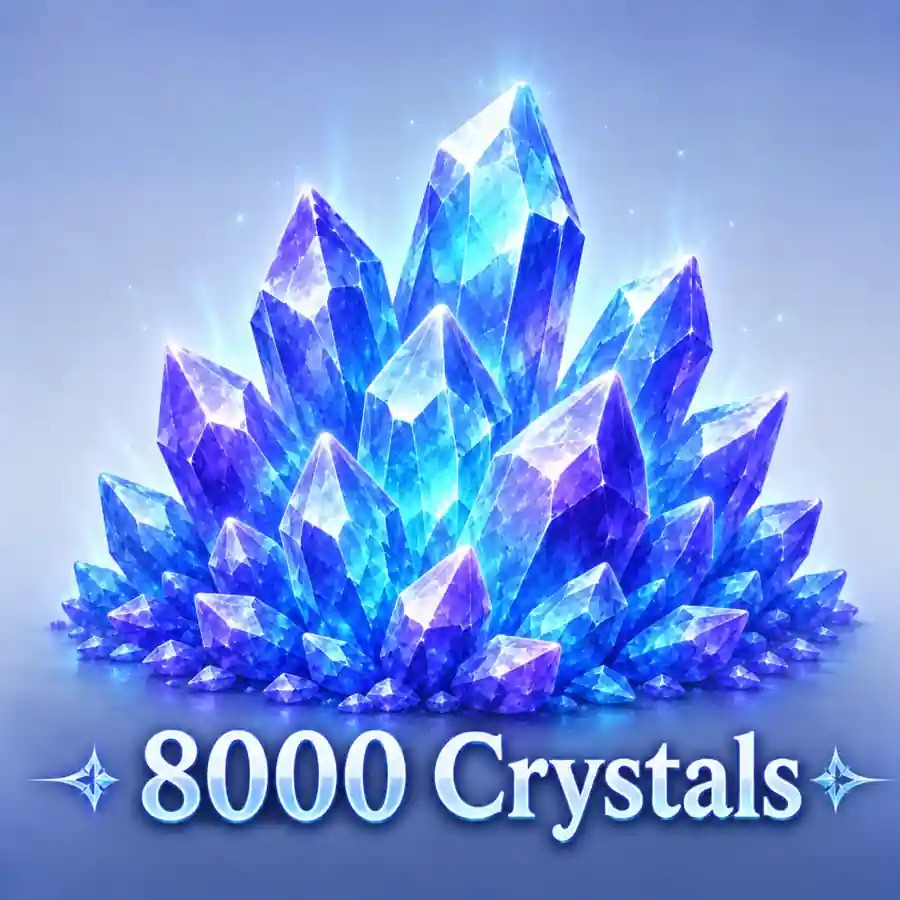 8000 Crystals
