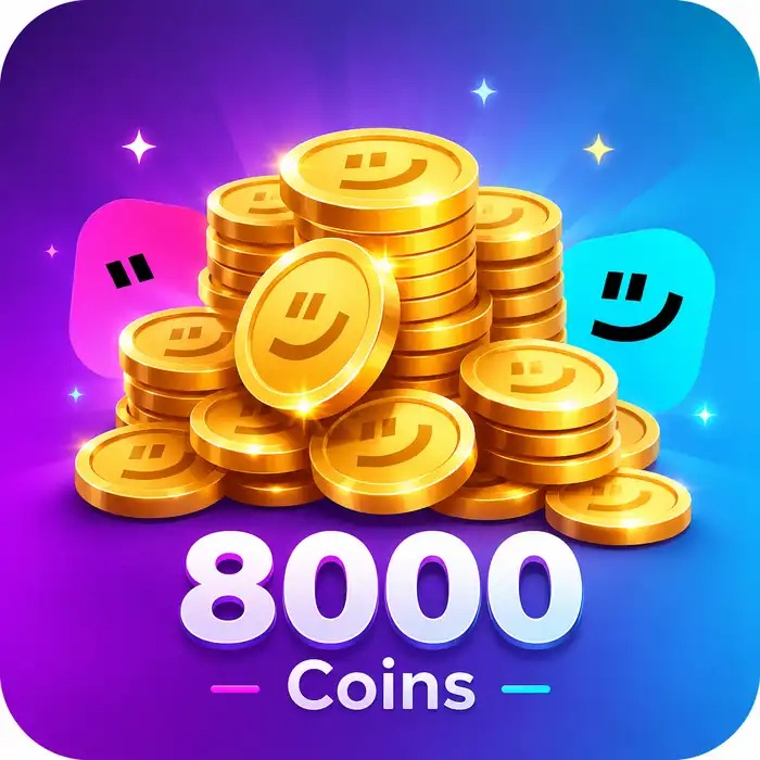 8000 Coins