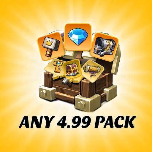 Any Pack of 4.99$