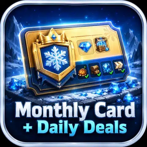 Monthly Card + Daily Deals