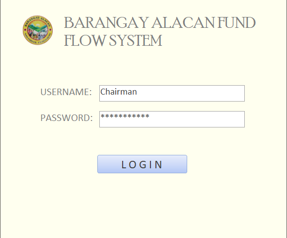 Brgy Alacan Funding System