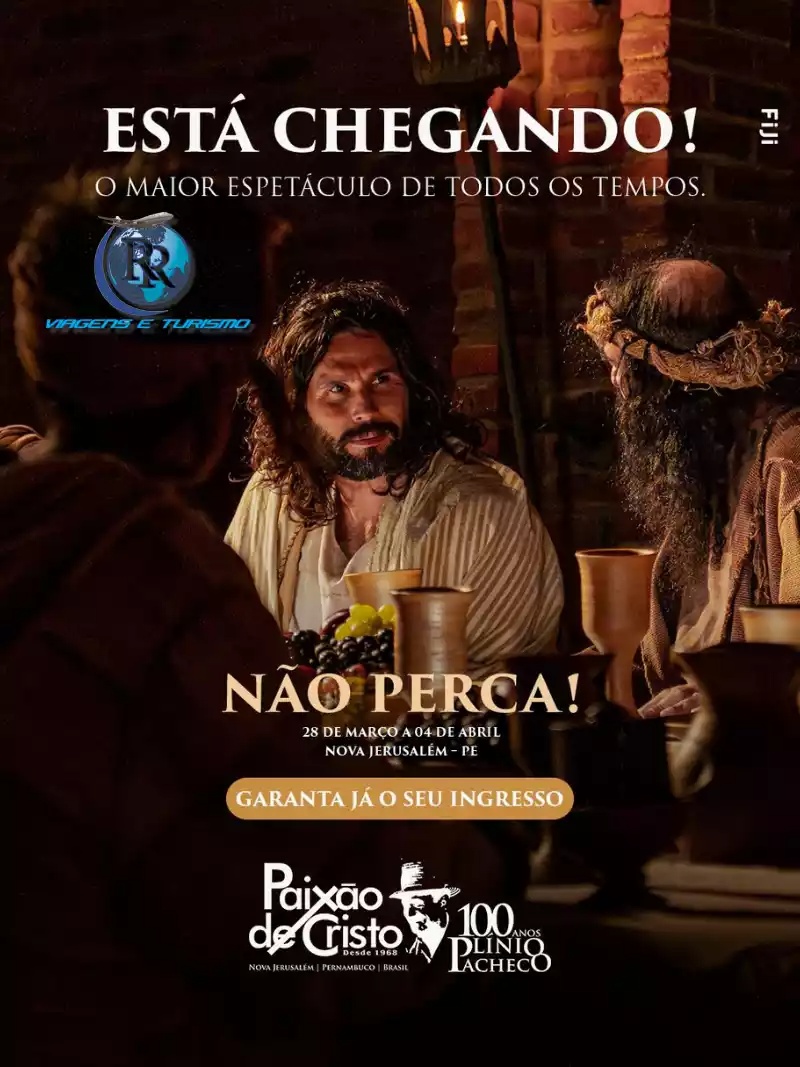 Elenco Paixão de Cristo 2026 Nova Jerusalém