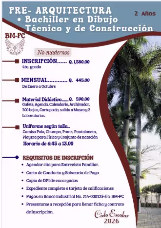 Pre-Primaria Colegio BM-PC - Educación temprana de calidad