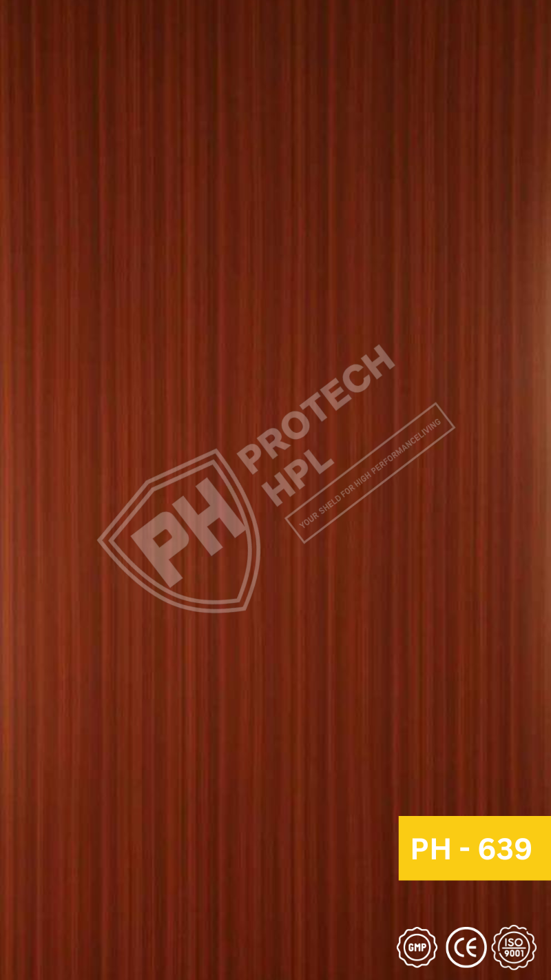 Mocha Oak HPL Sheet - Shade 639