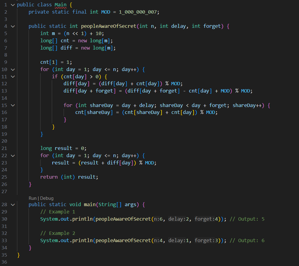 Number of People Aware of a Secret