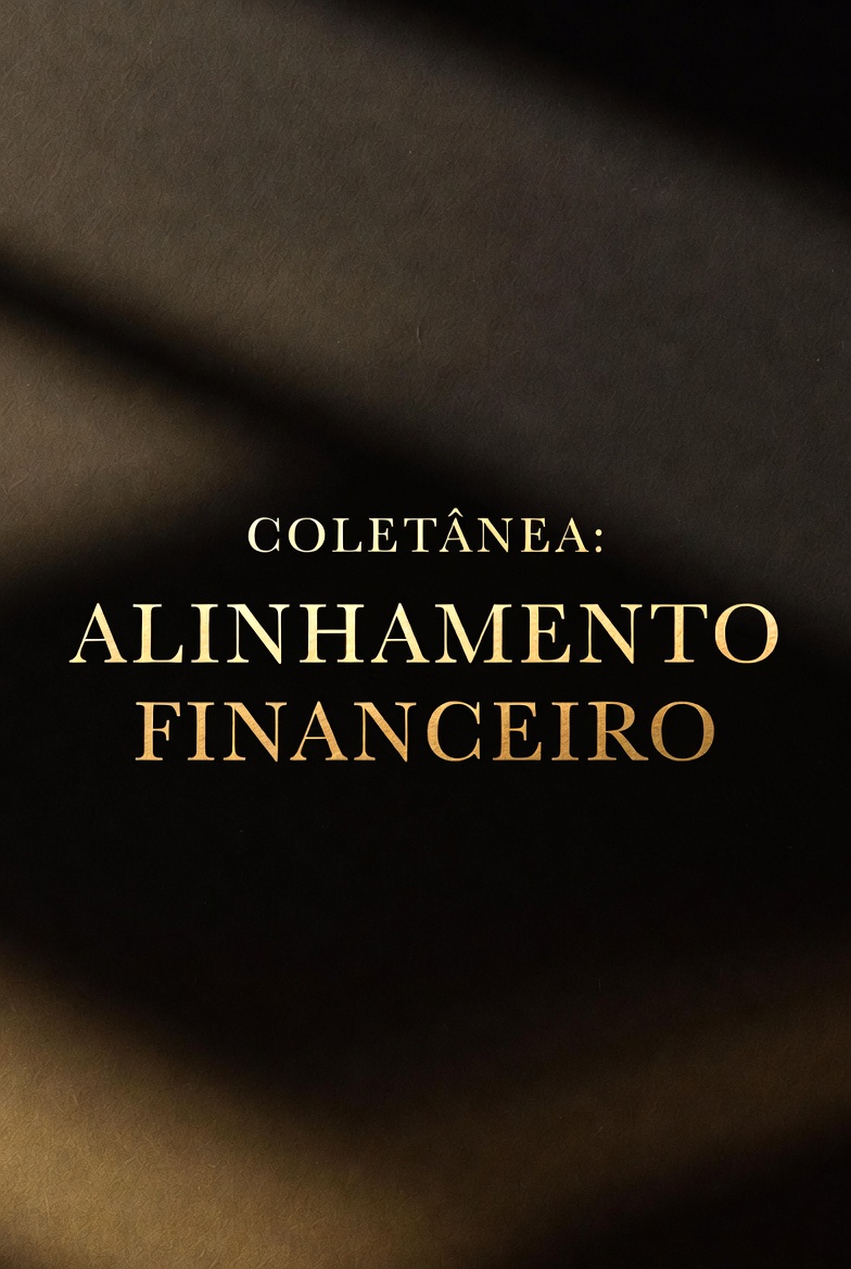 Capa Coletânea Alinhamento Financeiro