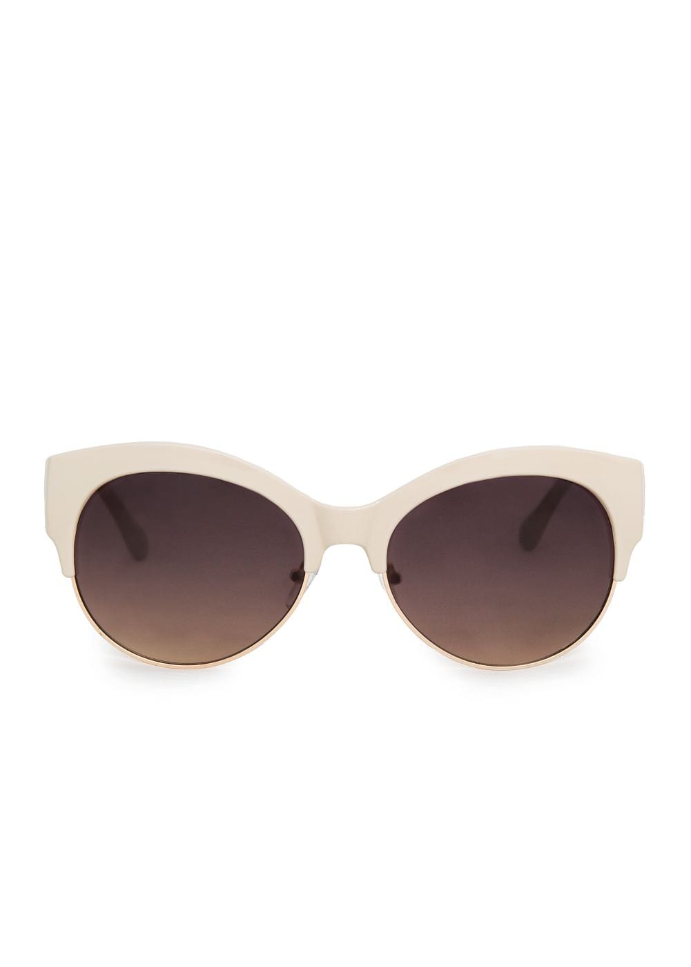 Gafas de sol combinadas blancas de Mango por 19,99€