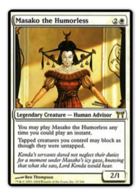 Masako the Humorless