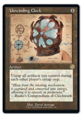 Unwinding Clock (V.2)