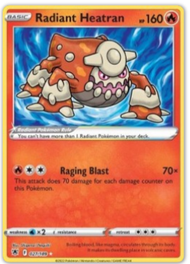 Heatran Radiante (ASR 027)