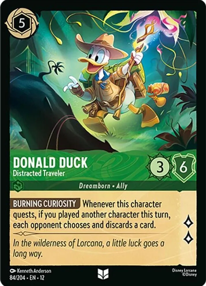 Donald Duck - Distracted Traveler (V.2)