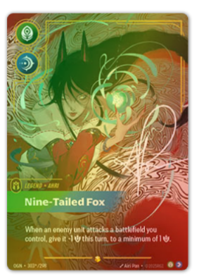 Ahri, Nine-Tailed Fox (V.3 - Signed Showcase) French