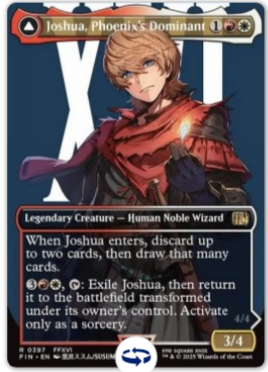 Joshua, Phoenix's Dominant // Phoenix, Warden of Fire (V.1)