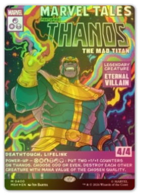Thanos, the Mad Titan (V.2)