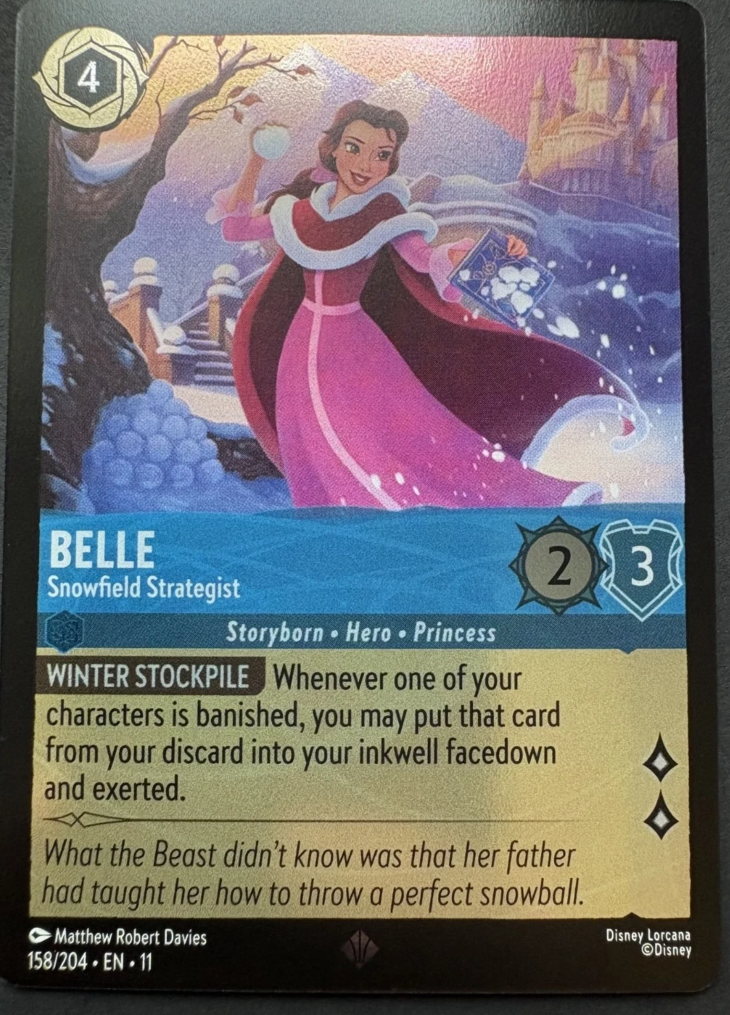 Belle - Snowfield Strategist (V.1)