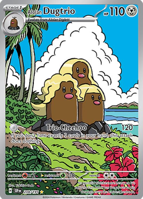 Dugtrio de Alola (SSP 208)