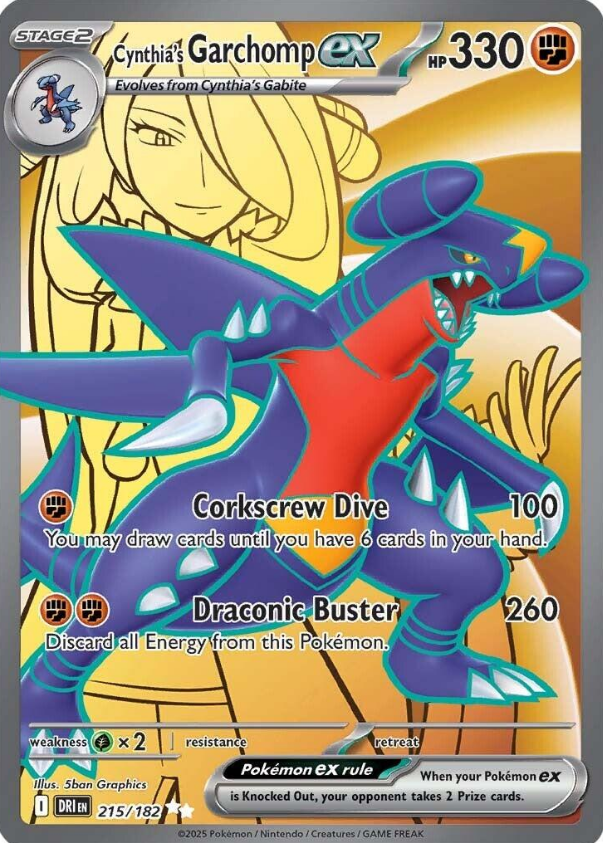 Garchomp ex de Cintia (DRI 215)