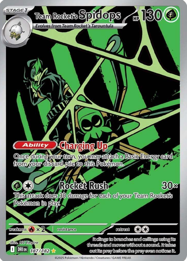Spidops del Team Rocket (DRI 187)
