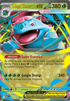 Mega Venusaur ex (MEG 003)