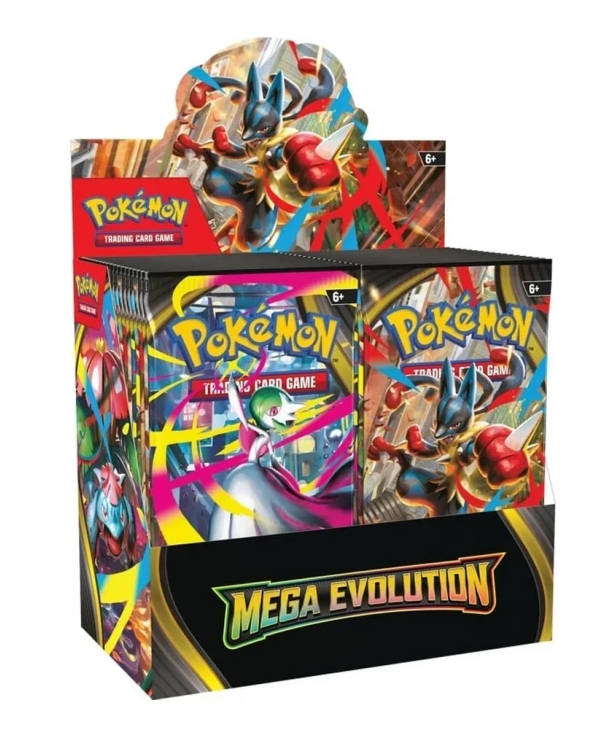 Caja de sobres de Megaevolución
