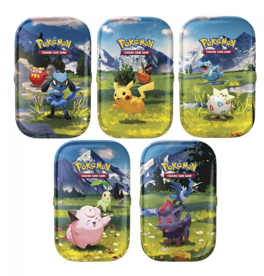 Pack 5 minilatas Megaevolución Heroes Ascendentes