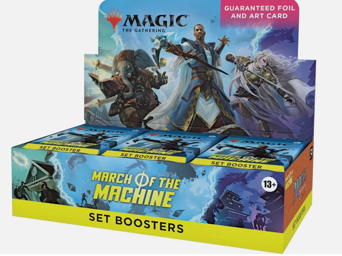 Caja de sobres de edición de Marcha de las máquinas