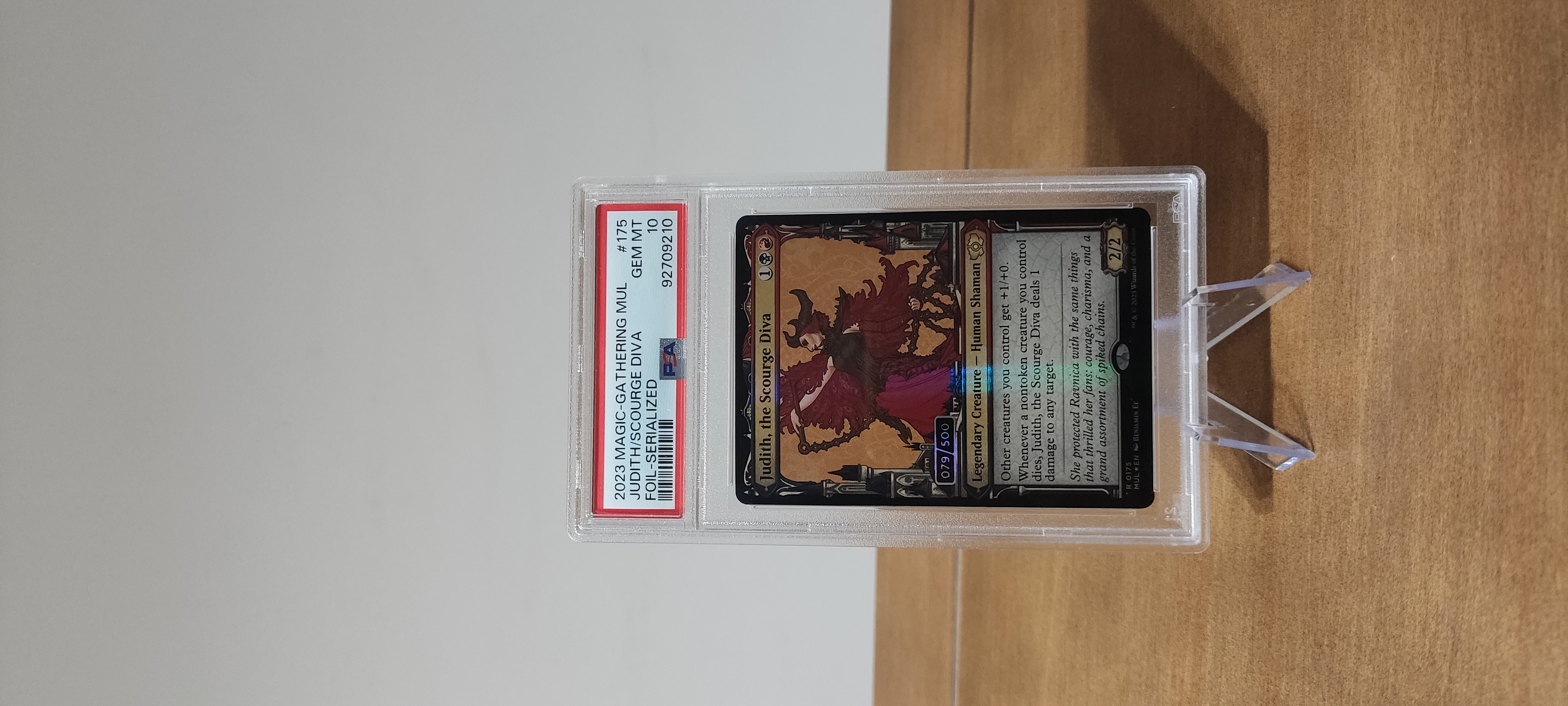 Judith, the Scourge Diva (V.4) 079/ 500  [ PSA 10 ] Serialized!