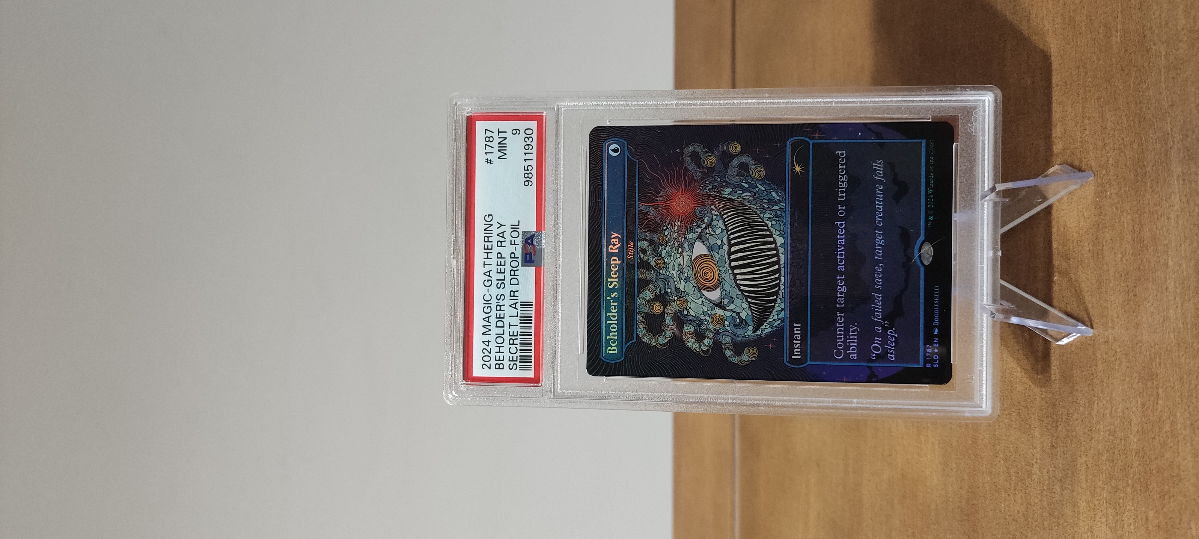 Stifle [ PSA 9] secret lair drop foil