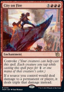 Incendio en la ciudad