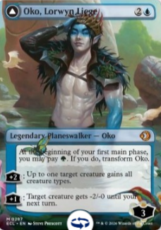Oko, Lorwyn Liege // Oko, Shadowmoor Scion