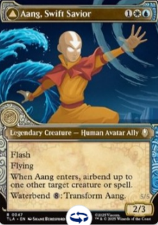 Aang, Swift Savior // Aang and La, Ocean's Fury (V.2)