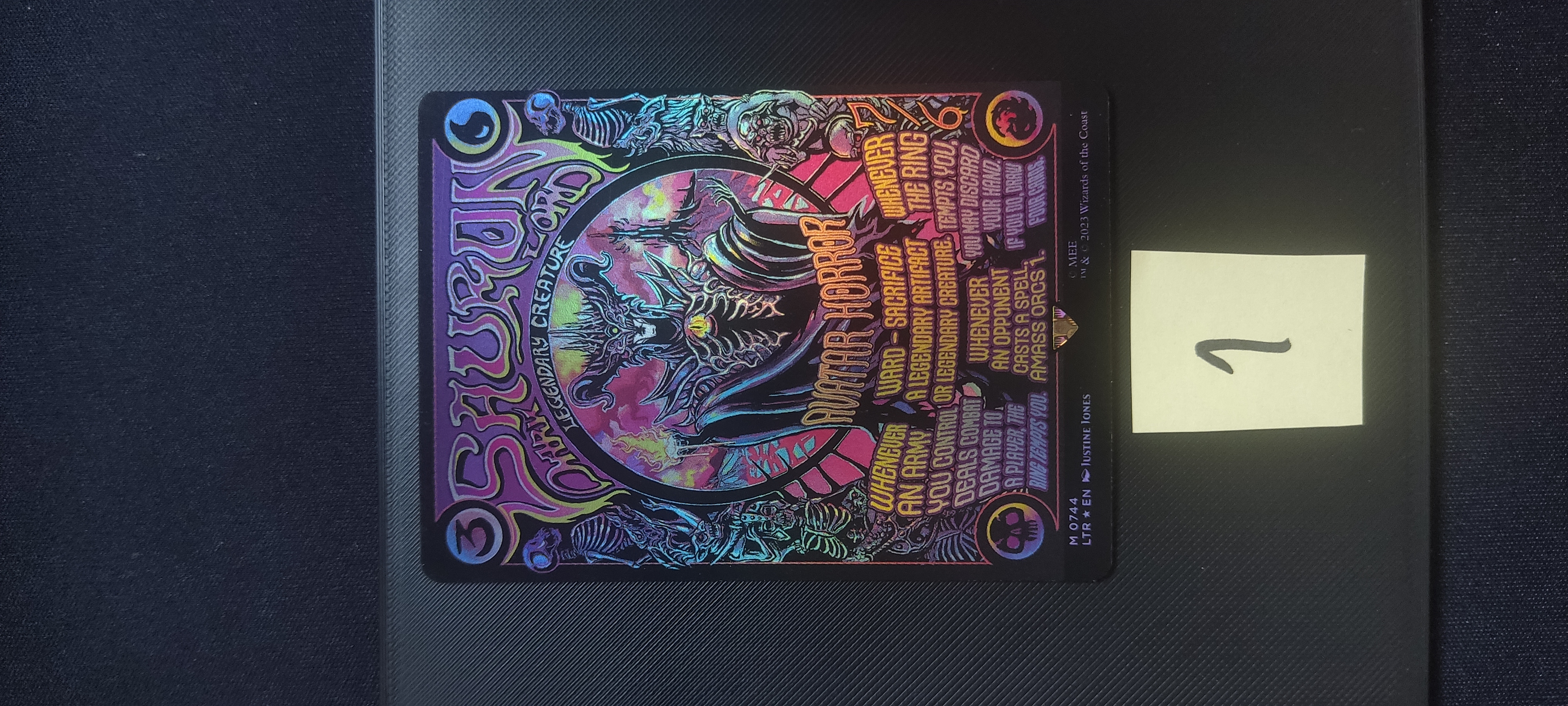 Sauron, el Señor Oscuro (V.3) Poster FOIL