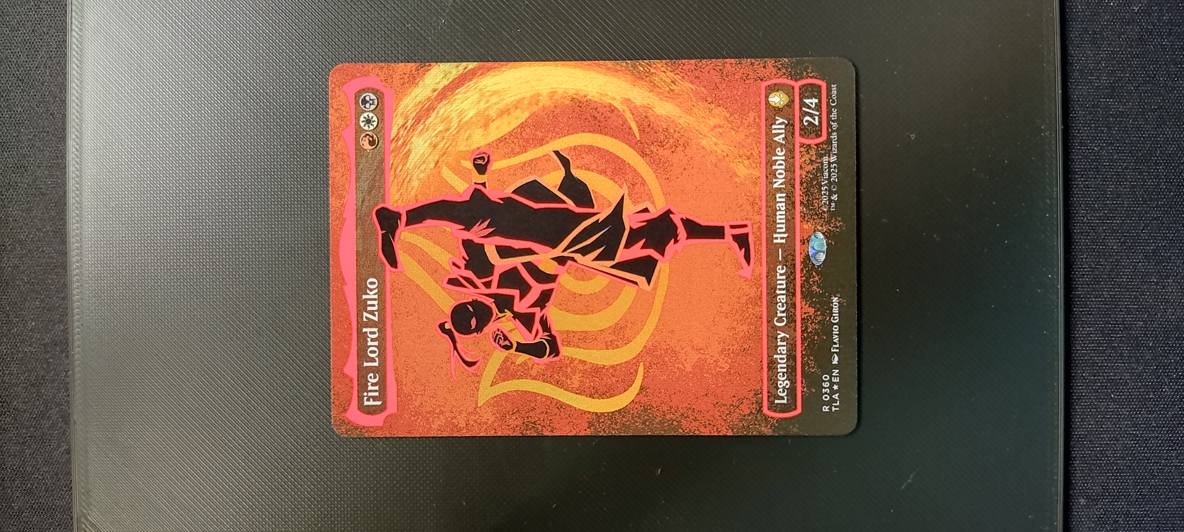 Fire Lord Zuko (V.2) Neon ink