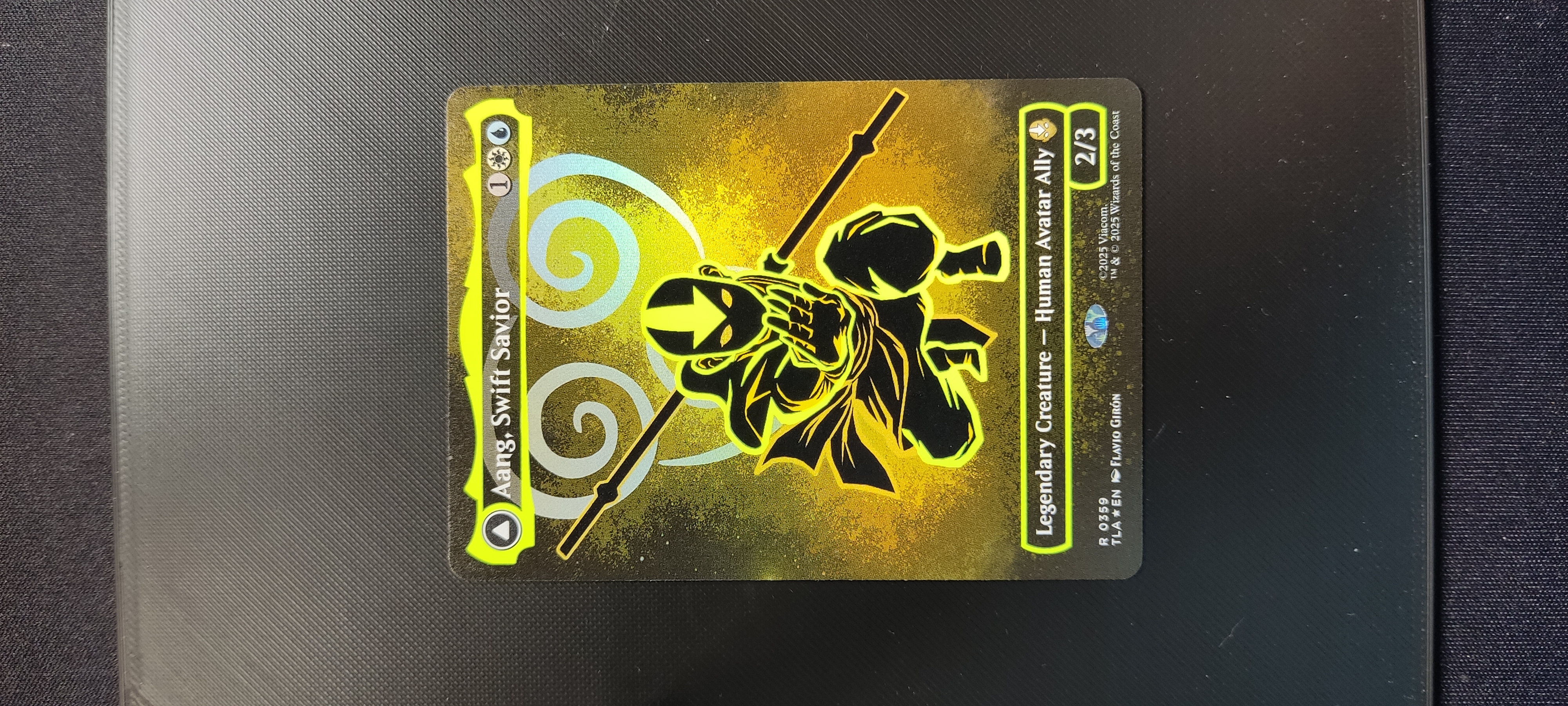 Aang, Swift Savior // Aang and La, Ocean's Fury (V.3) Neon Ink