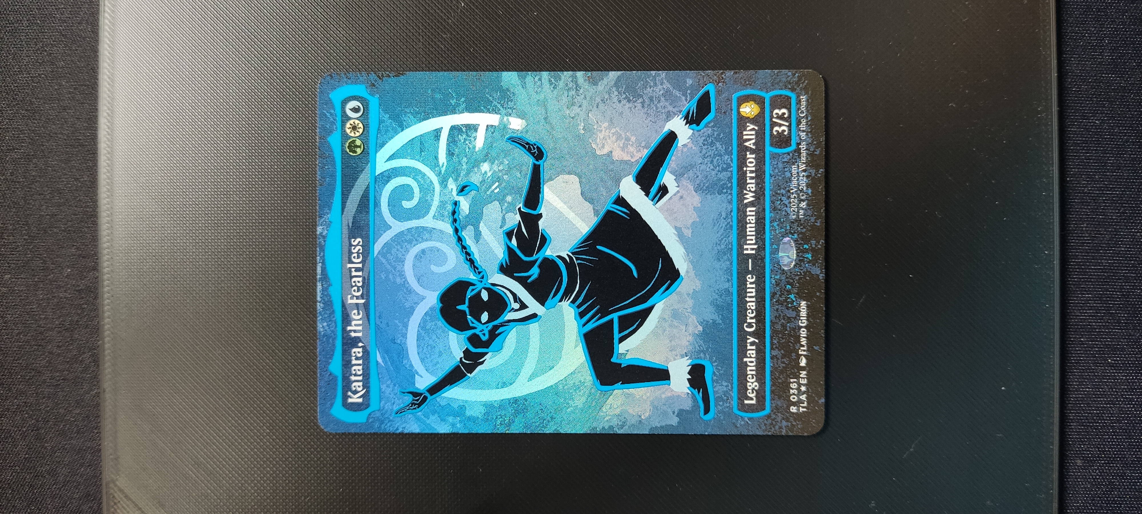 Katara, the Fearless (V.3) Neon Ink