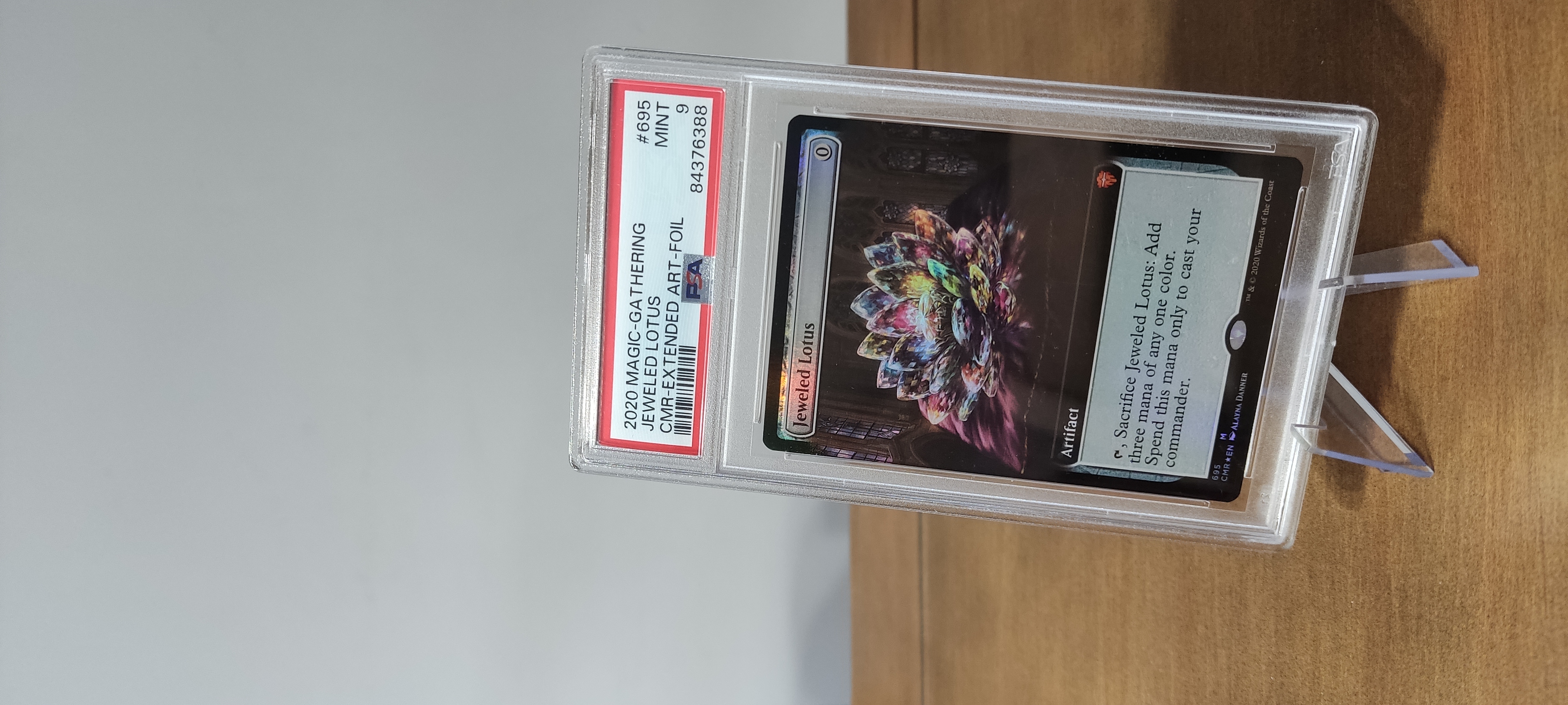 Jeweled Lotus [ PSA 9 ] Foil Extended Art