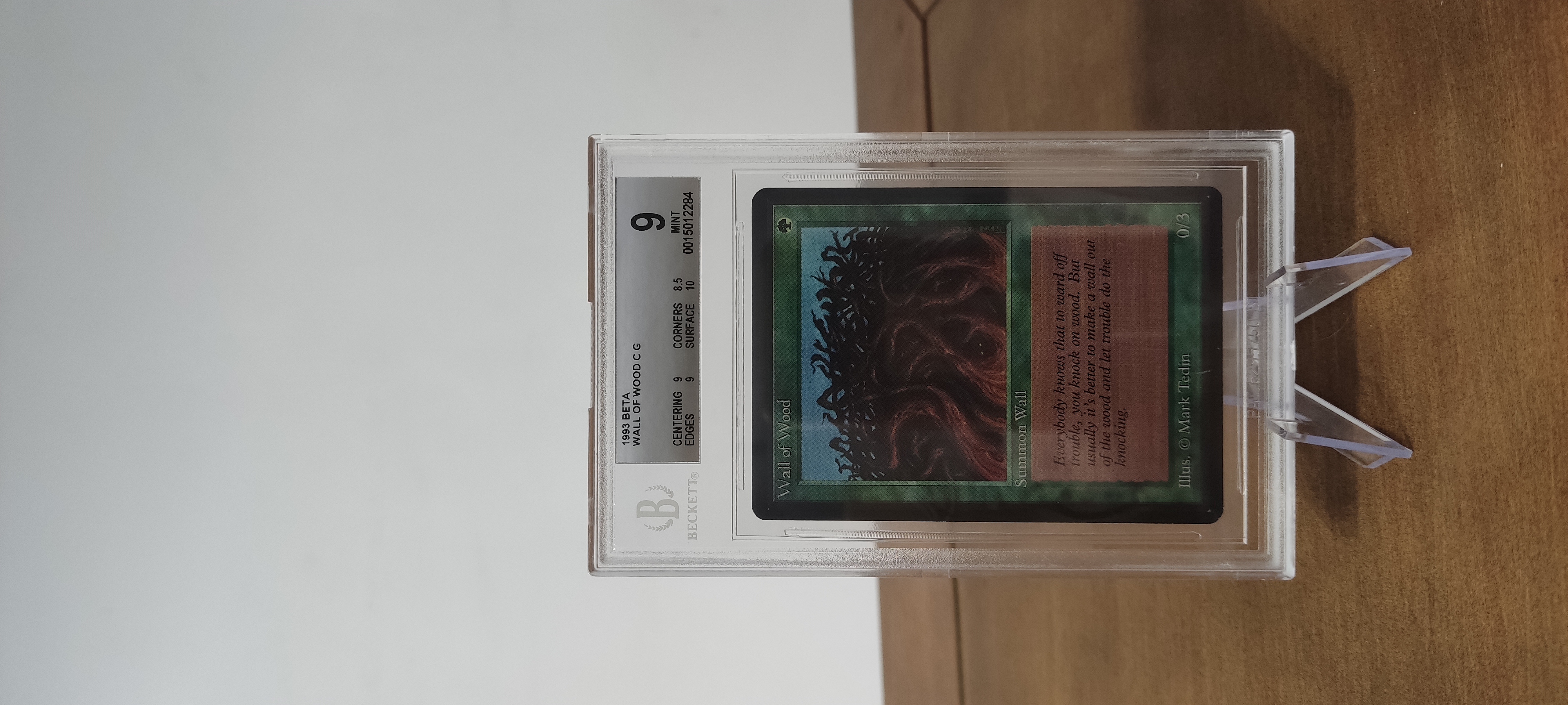 Wall of Wood [ Beckett 9 ]