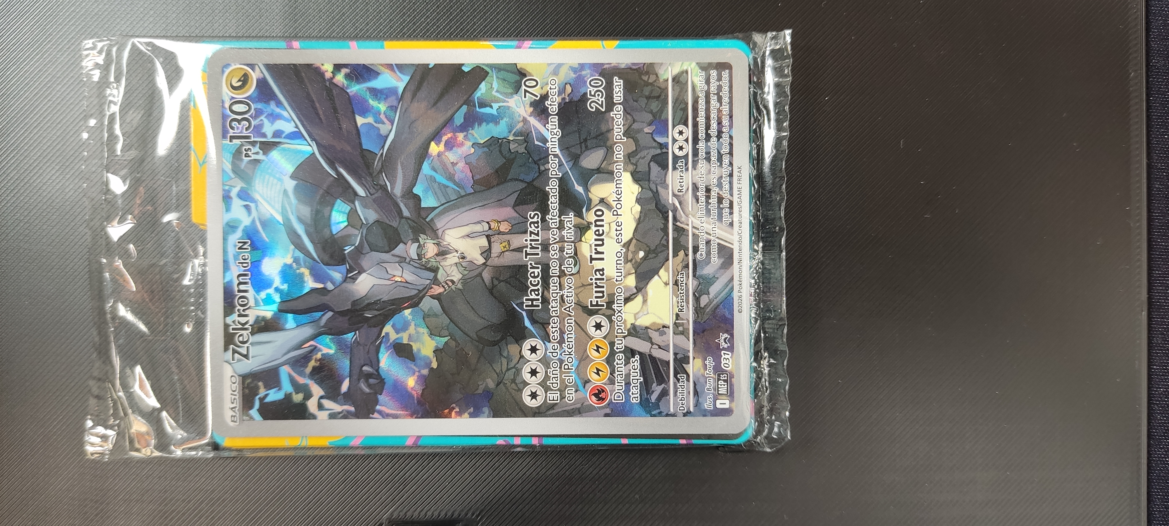 Zekrom de N (MEP 031) Sellado
